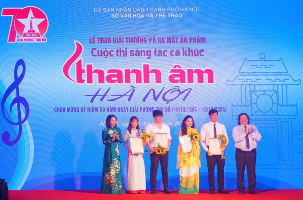 Trao giải cuộc thi sáng tác ca khúc “Thanh âm Hà Nội” -0