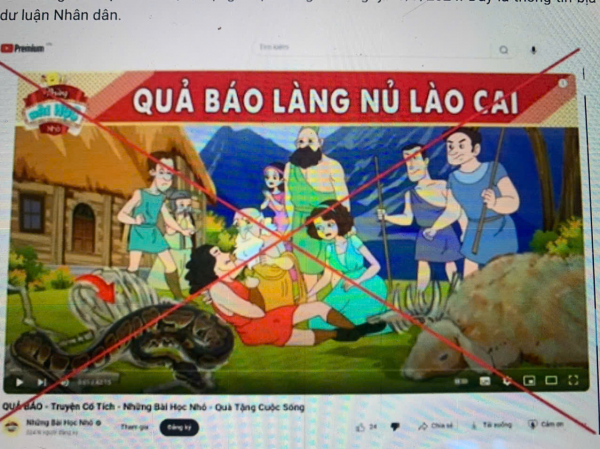 Xử phạt công ty đăng tải thông tin “Quả báo làng Nủ Lào Cai” -0