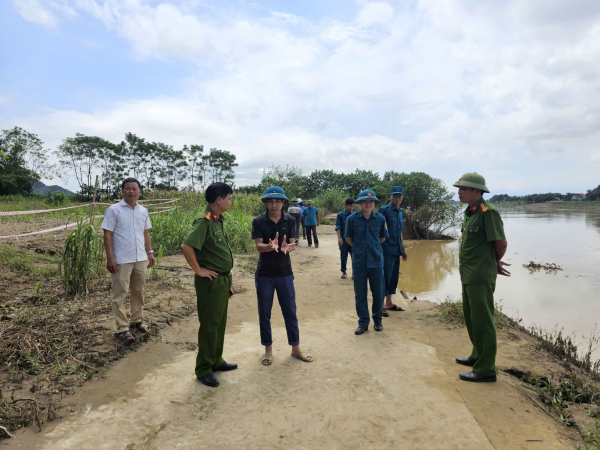 Sạt lở nghiêm trọng bờ sông Mã, đoạn qua xã Ninh Giang, huyện Vĩnh Lộc, tỉnh Thanh Hoá -0