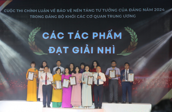 Tôn vinh các tác phẩm xuất sắc trong bảo vệ nền tảng tư tưởng của Đảng năm 2024 -0