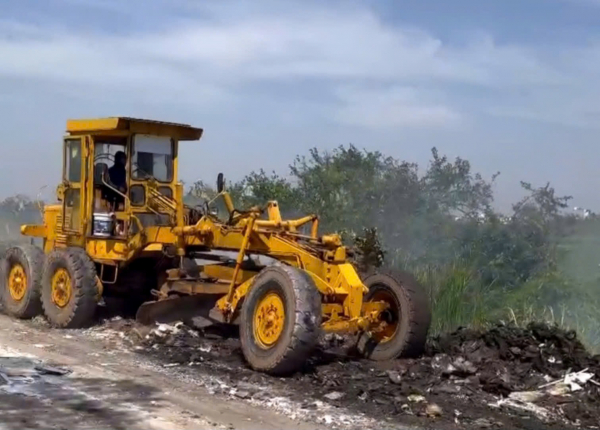 Tình trạng đổ trộm và đốt rác thải “đầu độc” hàng nghìn hộ dân Hải Phòng -0