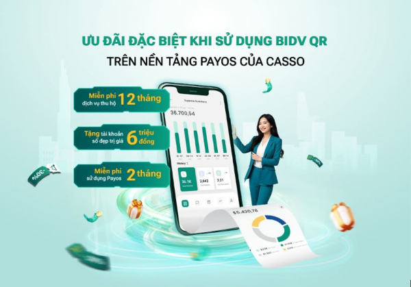 Những ưu đãi đặc biệt từ sự kết hợp BIDV - Casso -0