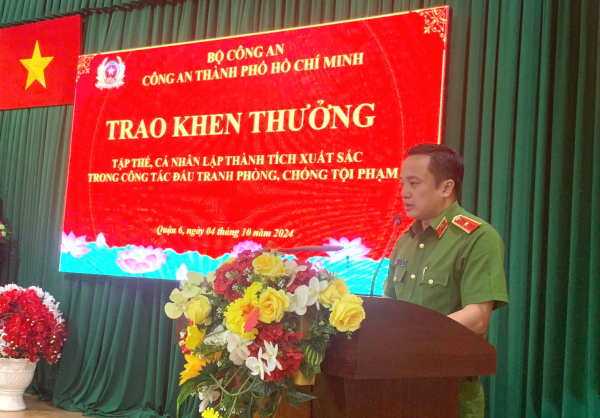 Trao khen thưởng lực lượng đấu tranh triệt phá 2 chuyên án ma túy xuyên quốc gia -0