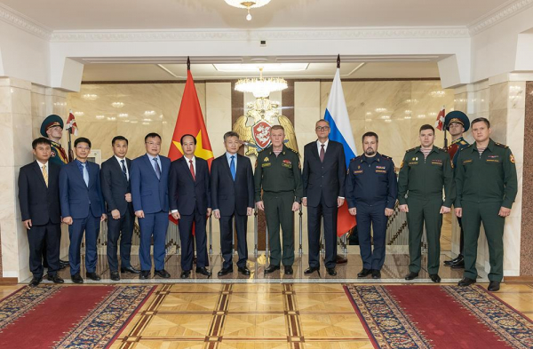 Deputy Minister Nguyen Ngoc Lam meets with Russian high-ranking officials -0