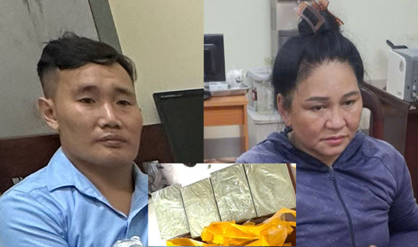 Bắt đối tượng vận chuyển 4 bánh heroin -0