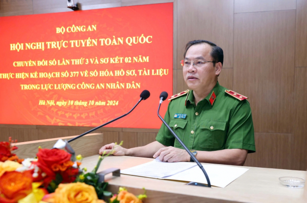 Tạo lập, kết nối, phát triển dữ liệu để chuyển đổi mạnh mẽ trạng thái làm việc trong CAND -0