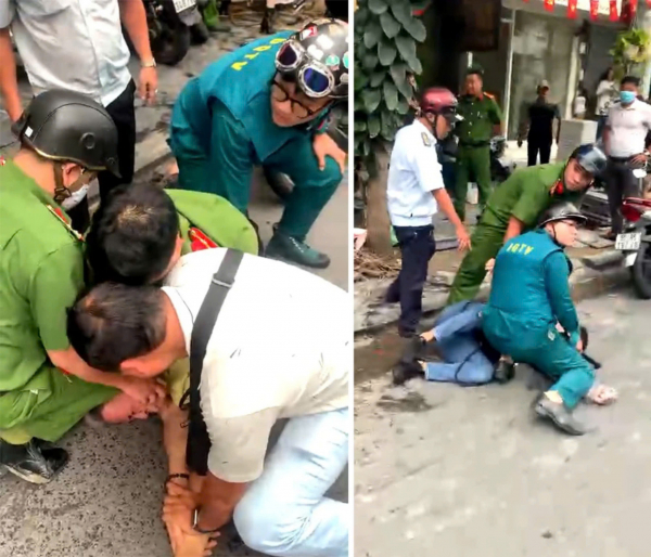 Dùng sà beng đuổi đánh chống người thi hành công vụ -0