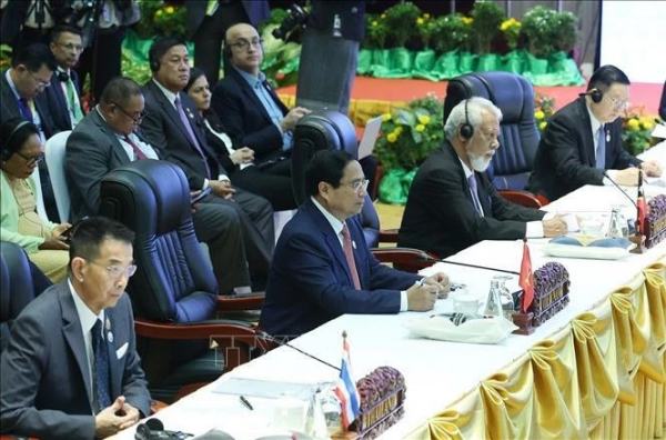 PM Pham Minh Chinh attends 12th ASEAN-US Summit in Vientiane -0