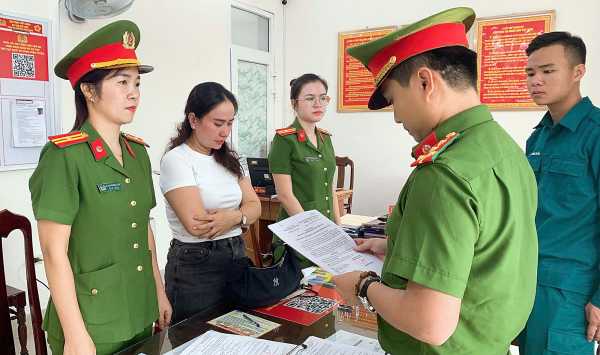 “Kiều nữ” cho vay hơn 1,6 tỷ đồng, thu lợi bất hợp pháp gần 223 triệu đồng -0