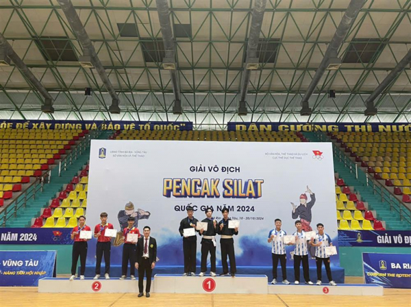 Public security athletes win 2 golds at National Pencak Silat Championship -0