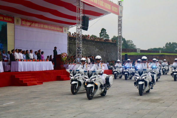 Mãn nhãn với những màn trình diễn ấn tượng tại khai mạc Đại hội Khỏe Vì An ninh Tổ quốc -0