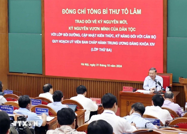 Nội dung chuyên đề của Tổng Bí thư Tô Lâm về Kỷ nguyên mới, kỷ nguyên vươn mình -0