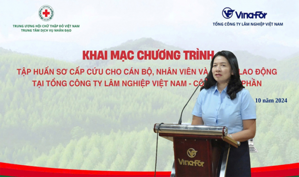 Huấn luyện bồi dưỡng kiến thức, kỹ năng sơ cấp cứu cho người lao động tại VINAFOR -0