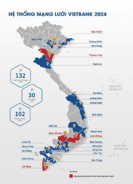 Tích cực mở rộng mạng lưới, Vietbank lãi trước thuế tăng 96% trong 9 tháng -0