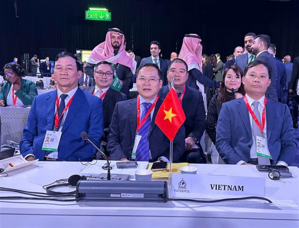Deputy Minister Nguyen Van Long attends 92nd INTERPOL General Assembly -0