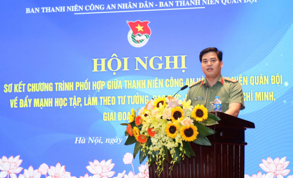 Thanh niên Công an và Thanh niên Quân đội đẩy mạnh học tập và làm theo tư tưởng, đạo đức, phong cách Hồ Chí Minh -0