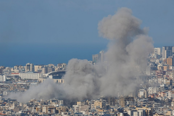 Thủ đô Lebanon hứng đợt không kích lớn chưa từng có từ Israel -1