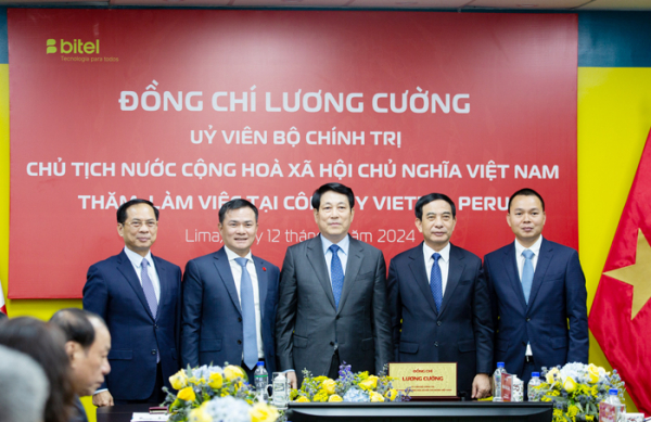 Chủ tịch nước đánh giá Viettel Peru thể hiện năng lực Việt Nam trên trường quốc tế -0