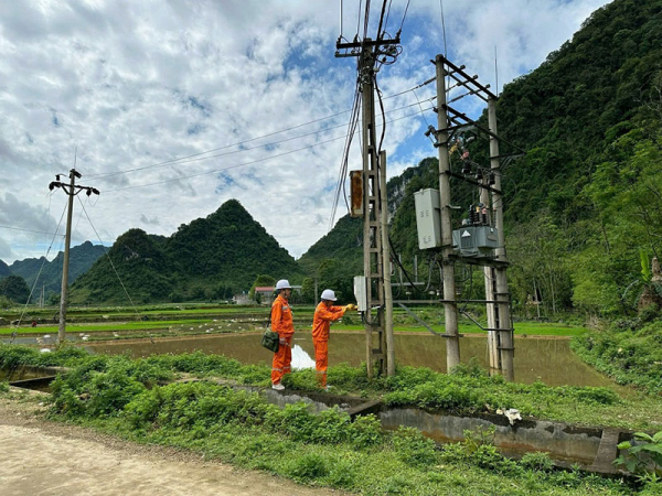 EVNNPC khởi công 13 dự án lưới điện 110kV trong tháng 10/2024 -0