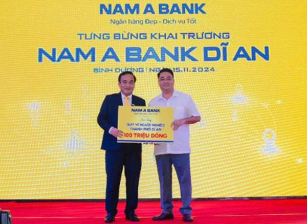 Nam A Bank khai trương thêm chi nhánh mới tại Bình Dương -0