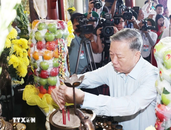 Cà Mau: Tổng Bí thư Tô Lâm dự Ngày hội Đại đoàn kết dân tại ấp Mũi -0