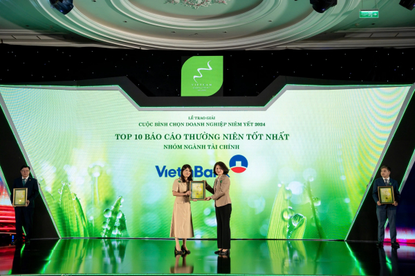 VietinBank giành cú đúp giải thưởng về Báo cáo thường niên tại VLCA 2024 -0