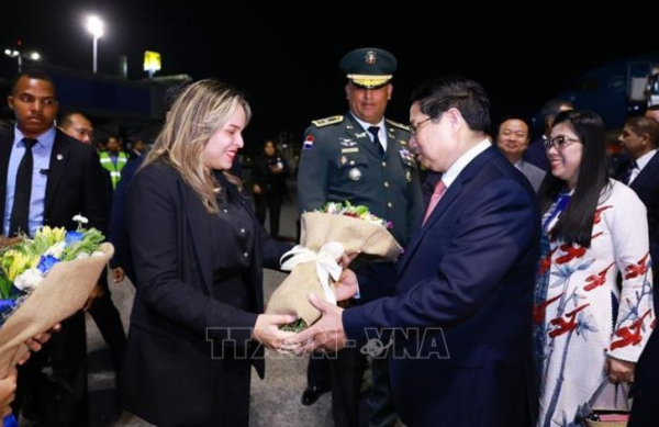 Thủ tướng Phạm Minh Chính bắt đầu thăm chính thức CH Dominicana -0