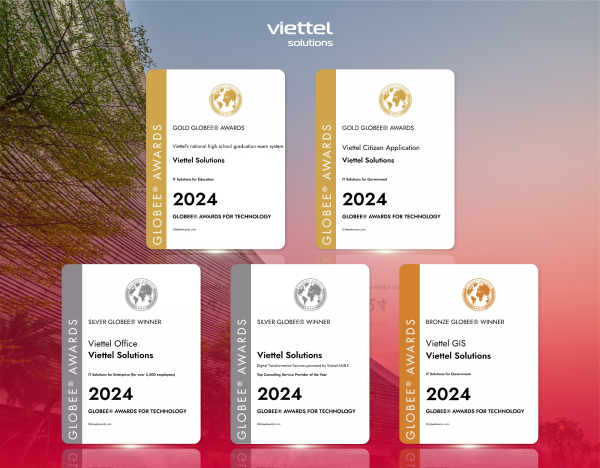 Viettel Solutions khẳng định năng lực cung cấp dịch vụ chuyển đổi số toàn diện tại IT World Awards 2024 -0