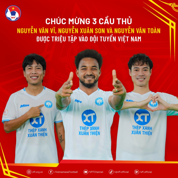 Chính thức: Cầu thủ nhập tịch Nguyễn Xuân Son được triệu tập lên đội tuyển Việt Nam -0