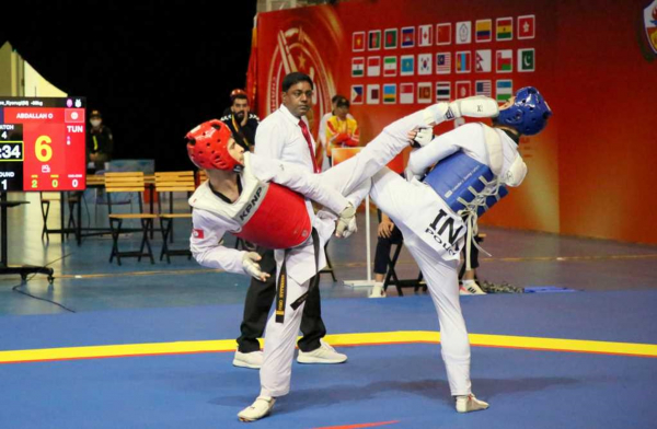 Sôi động Giải Taekwondo Cảnh sát Châu Á mở rộng năm 2024 -0