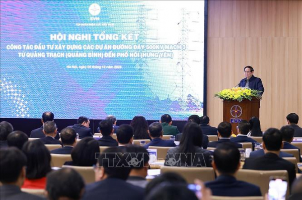 Thủ tướng Phạm Minh Chính: Ngành Điện lực cần có các dự án mang tính xoay chuyển tình thế -0