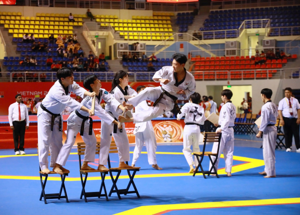 Đoàn vận động viên CAND Việt Nam đoạt giải Nhất Giải Taekwondo Cảnh sát Châu Á mở rộng năm 2024 -0