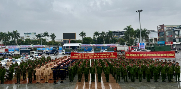 Công an Quảng Trị ra quân tấn công trấn áp tội phạm, bảo đảm ANTT Tết nguyên đán Ất Tỵ 2025 	 -0