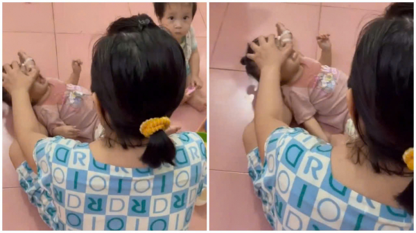Bắt giữ bảo mẫu bạo hành trẻ em tại TP Vũng Tàu -0