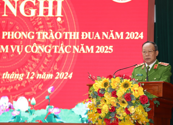 Hội Cựu CAND tỉnh Hà Nam tổng kết công tác Hội và phong trào thi đua năm 2024 -0