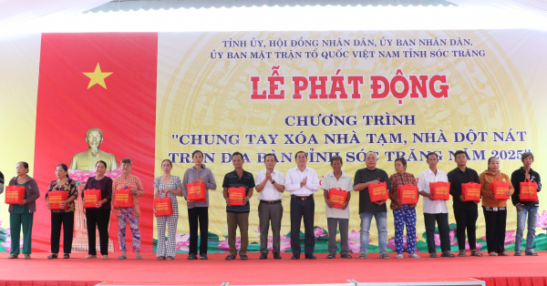 Sóc Trăng phấn đấu hoàn thành xóa nhà tạm, nhà dột nát trước 30/9/2025 -0