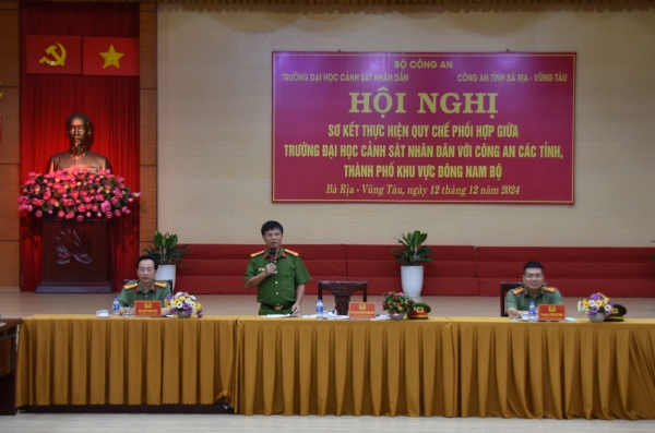 Trường Đại học CSND với Công an 6 tỉnh, thành quan hệ phối hợp ngày càng hiệu quả -0