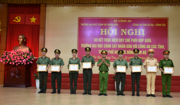 Trường Đại học CSND với Công an 6 tỉnh, thành quan hệ phối hợp ngày càng hiệu quả -1