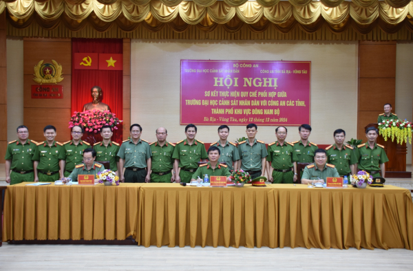 Trường Đại học CSND với Công an 6 tỉnh, thành quan hệ phối hợp ngày càng hiệu quả -4