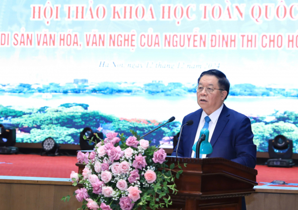 Hội thảo khoa học toàn quốc “Di sản văn hoá, văn nghệ của Nguyễn Đình Thi cho hôm nay” -0