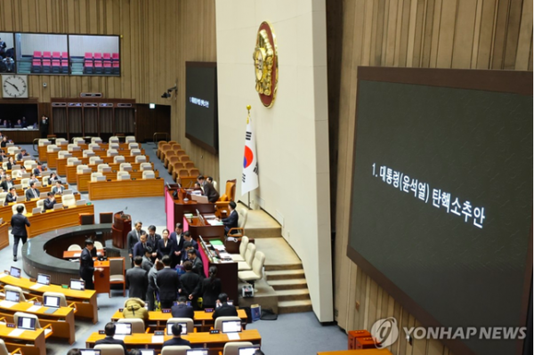 Quốc hội Hàn Quốc thông qua nghị quyết luận tội Tổng thống Yoon Suk-yeol -0