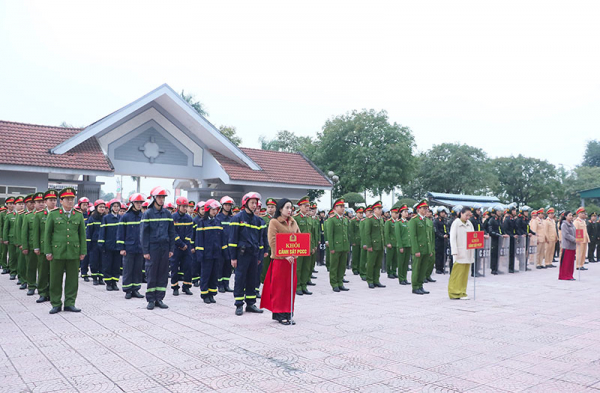 Ra quân cao điểm tấn công trấn áp tội phạm đảm bảo ANTT Tết Nguyên đán Ất Tỵ 2025 -0