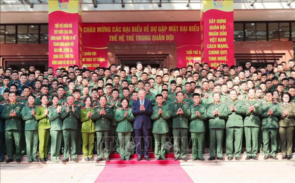 Tổng Bí thư Tô Lâm: Thanh niên Quân đội phải xây hoài bão lớn -0