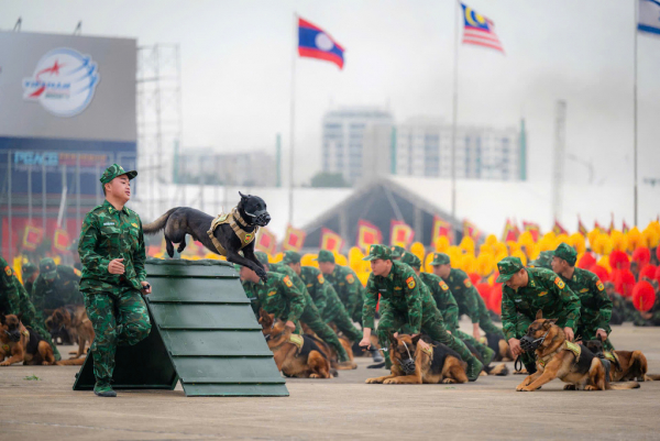 Sẵn sàng cho lễ khai mạc Triển lãm Quốc phòng Quốc tế Việt Nam 2024 -1