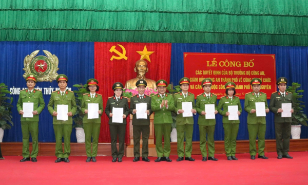 Thành lập Công an TP Thủy Nguyên -0