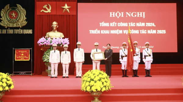 Công an tỉnh Tuyên Quang tổng kết nhiệm vụ công tác năm 2024 -0