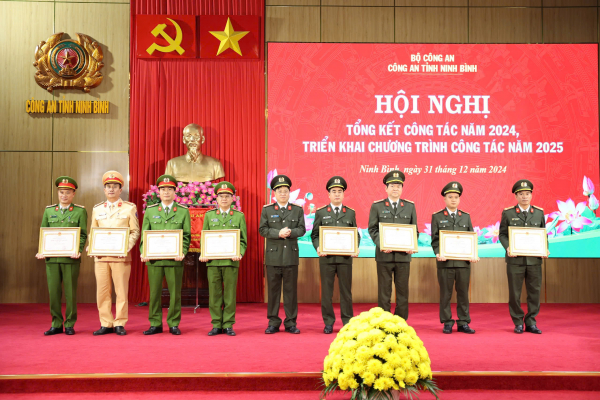 Công an tỉnh Ninh Bình triển khai nhiệm vụ công tác năm 2025 -0