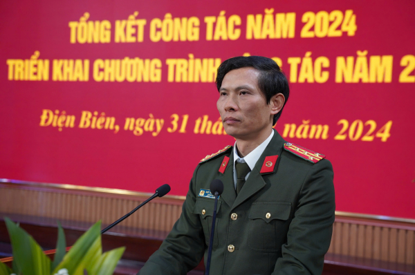 Công an tỉnh Điện Biên tổ chức Hội nghị  triển khai nhiệm vụ công tác năm 2025 -0