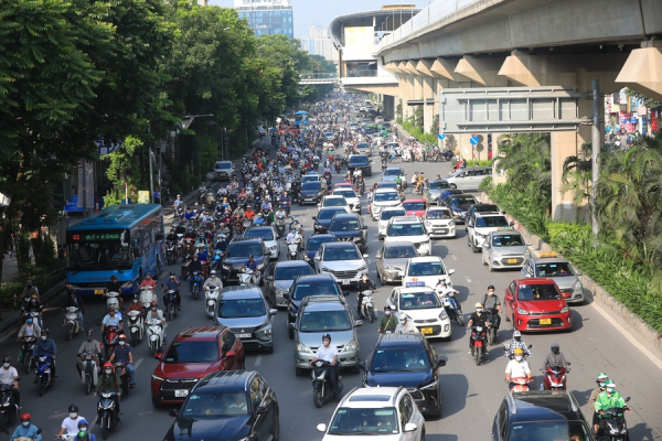 Hà Nội bố trí 144 chốt trực chống ùn tắc dịp Tết -0