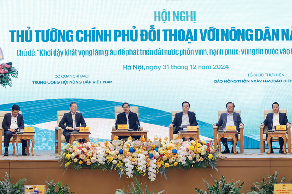 Thủ tướng Chính phủ đối thoại với nông dân: Thể chế, chính sách vẫn là điểm nghẽn cần phải đột phá -0